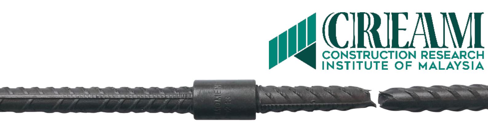 cream rebar coupler